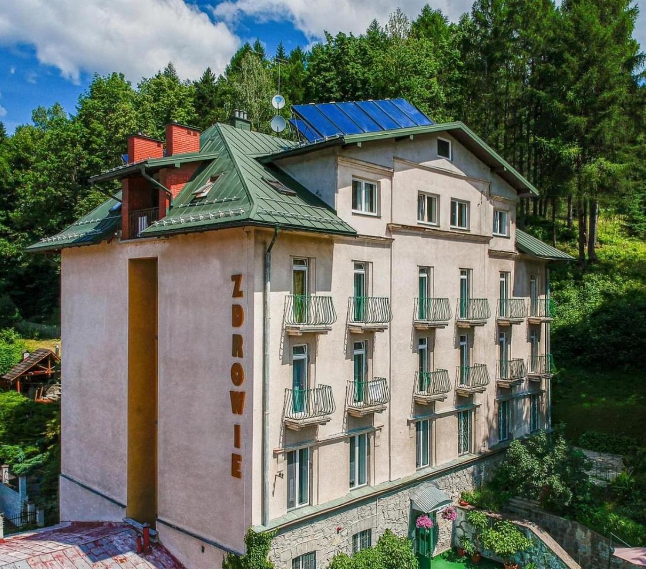 Dom Wczasowy Zdrowie Krynica Zdroj Exterior foto